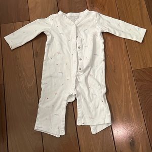 The Little White Company - Baby Romper - Sz 6-9m